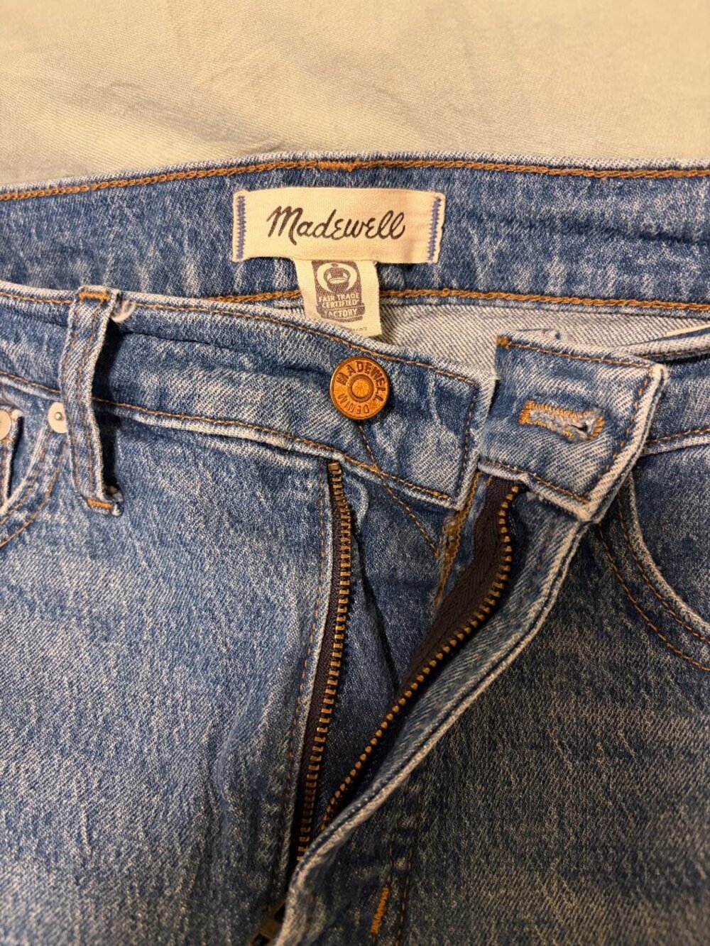 Madewell Perfect Vintage Wide-Leg Crop Jean